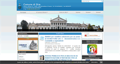 Desktop Screenshot of comune.stra.ve.it